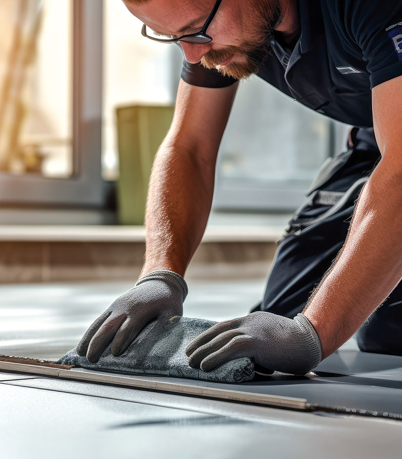 Verlegearbeiten Bodenfliesen